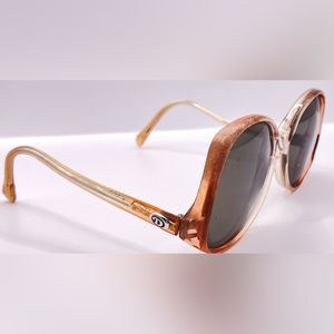 Vintage Diplomat Sporta Brown Round Sunglasses Frames